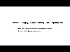 IEC60335-1 figuur 8 PLC-besturing van het testapparaat voor het buigen van de voedingsleiding