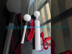 proefsonde C met of zonder stuwraket