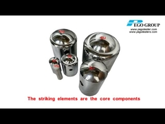Strijdelementen voor de hamertest IEC60068-2-75