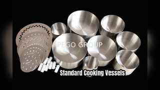 Standaard testvaten EN60350-2, IEC60035-2-6, IEC60035-2-9