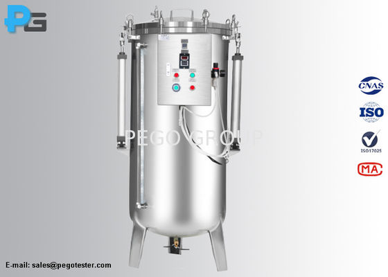Hoogdrukwatertank simulatie 0-50m waterdiepte voor IPX8-testing