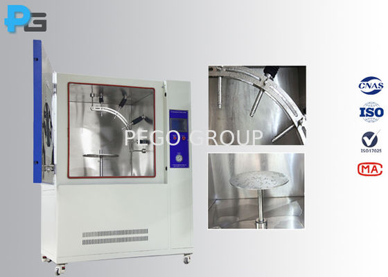 IEC60529 Clausule 14.2.9 Figuur 10 IPX9K Hoogdruk- en temperatuurwaterstralingsbescherming