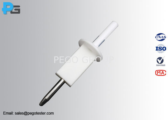 45V gegarandeerd IEC61010-1 clausule 6.2.2 Figuur B.2 Gevoegde vingersonde met hoge garantie